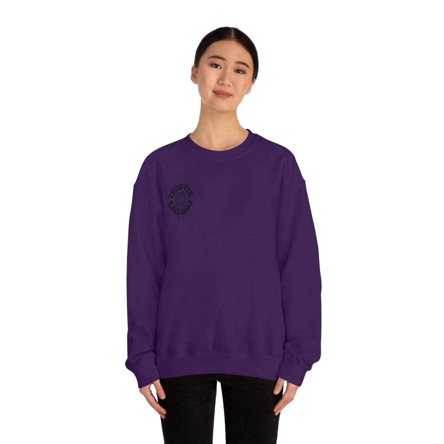 Third Eye Rave Wear Crewneck Sweatshirt